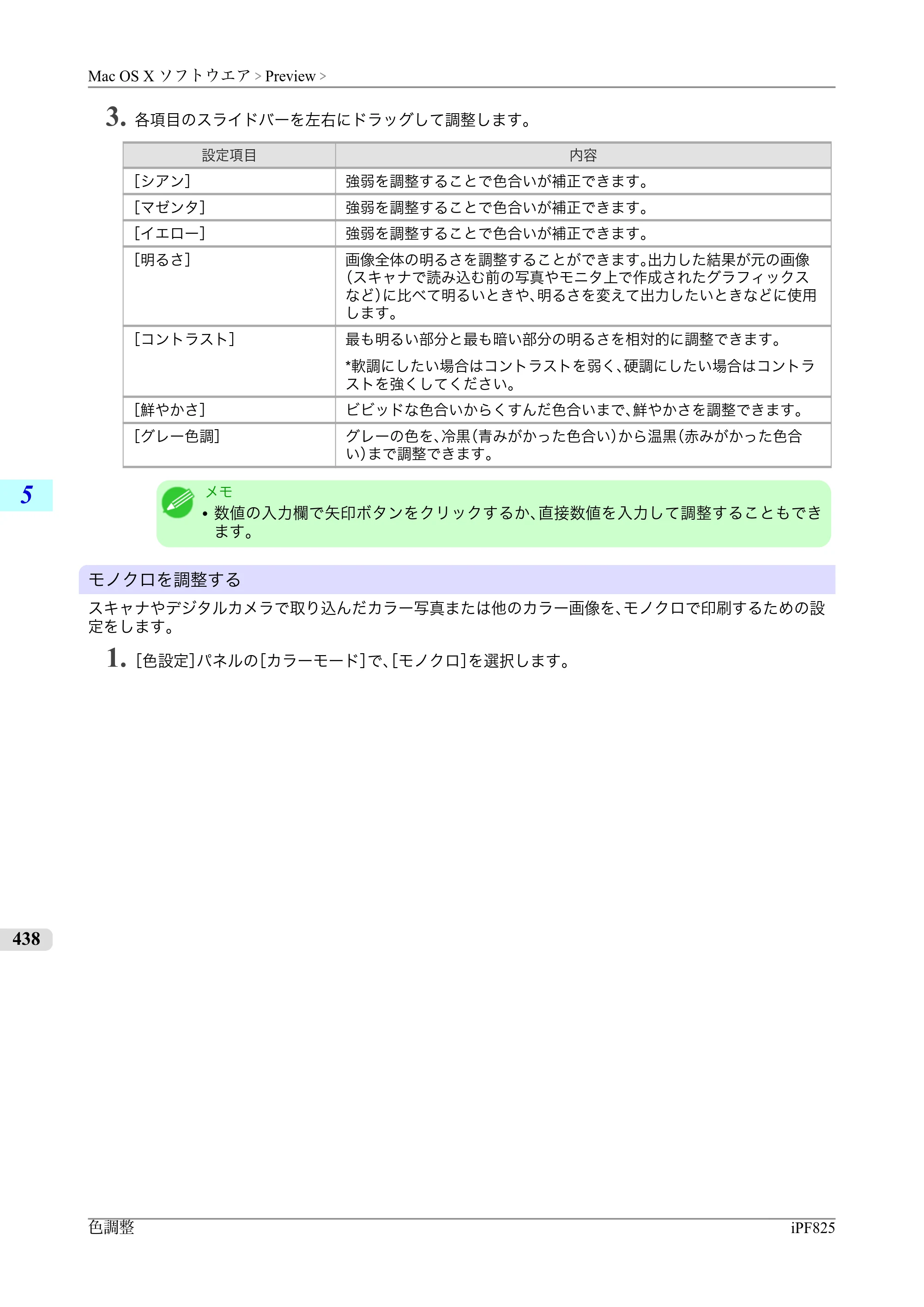 キヤノン iPF815/825 ユーザーズマニュアル （iPF825用） （PDF形式／40.63Mバイト） — 原本ページ — 454ページ