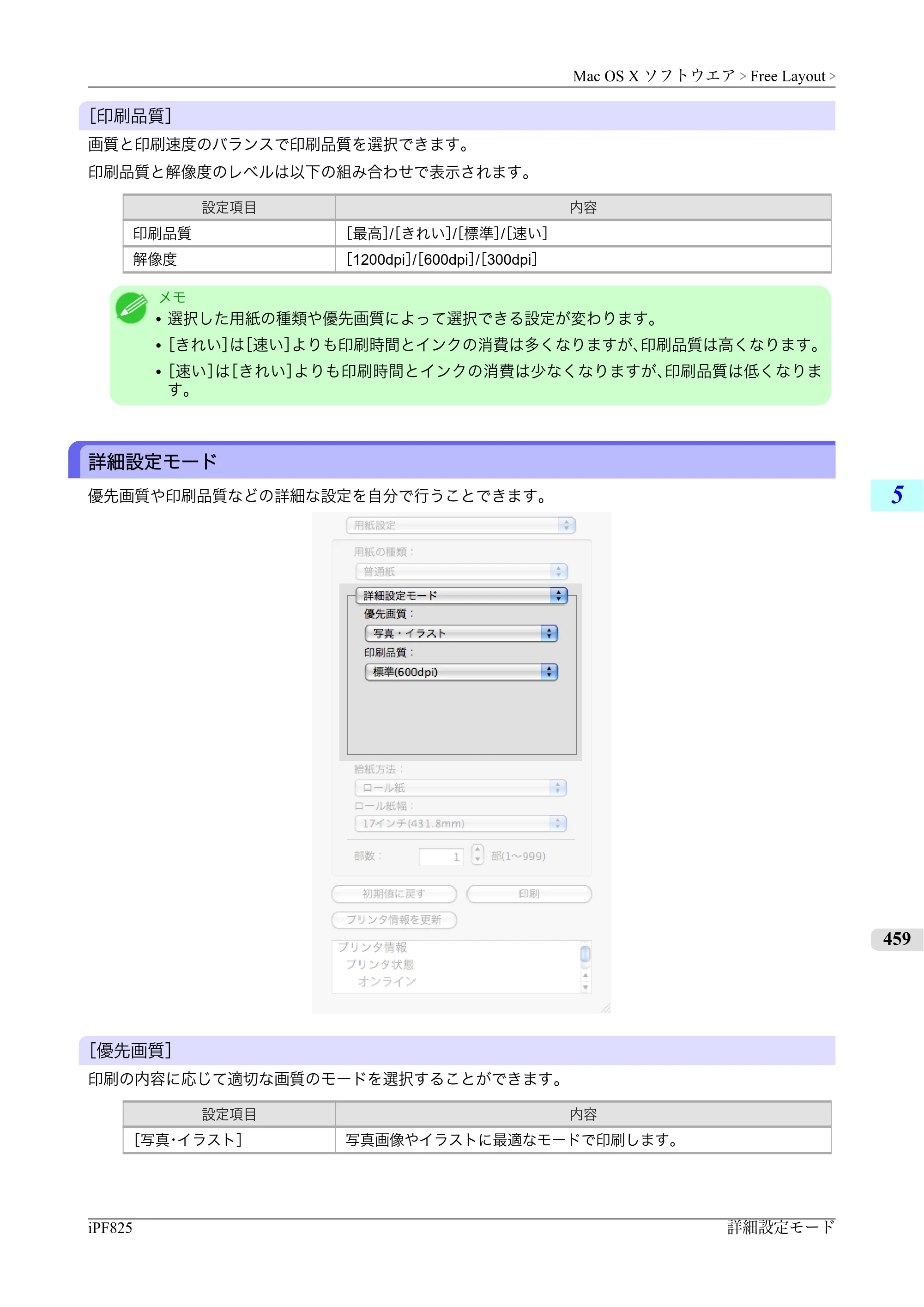 キヤノン iPF815/825 ユーザーズマニュアル （iPF825用） （PDF形式／40.63Mバイト） — 原本ページ — 475ページ