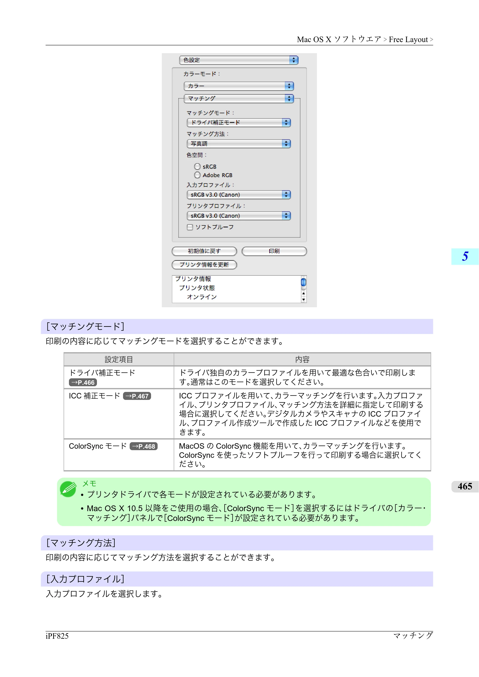 キヤノン iPF815/825 ユーザーズマニュアル (iPF825用) (PDF形式/40.63Mバイト) — 原本ページ — 481ページ