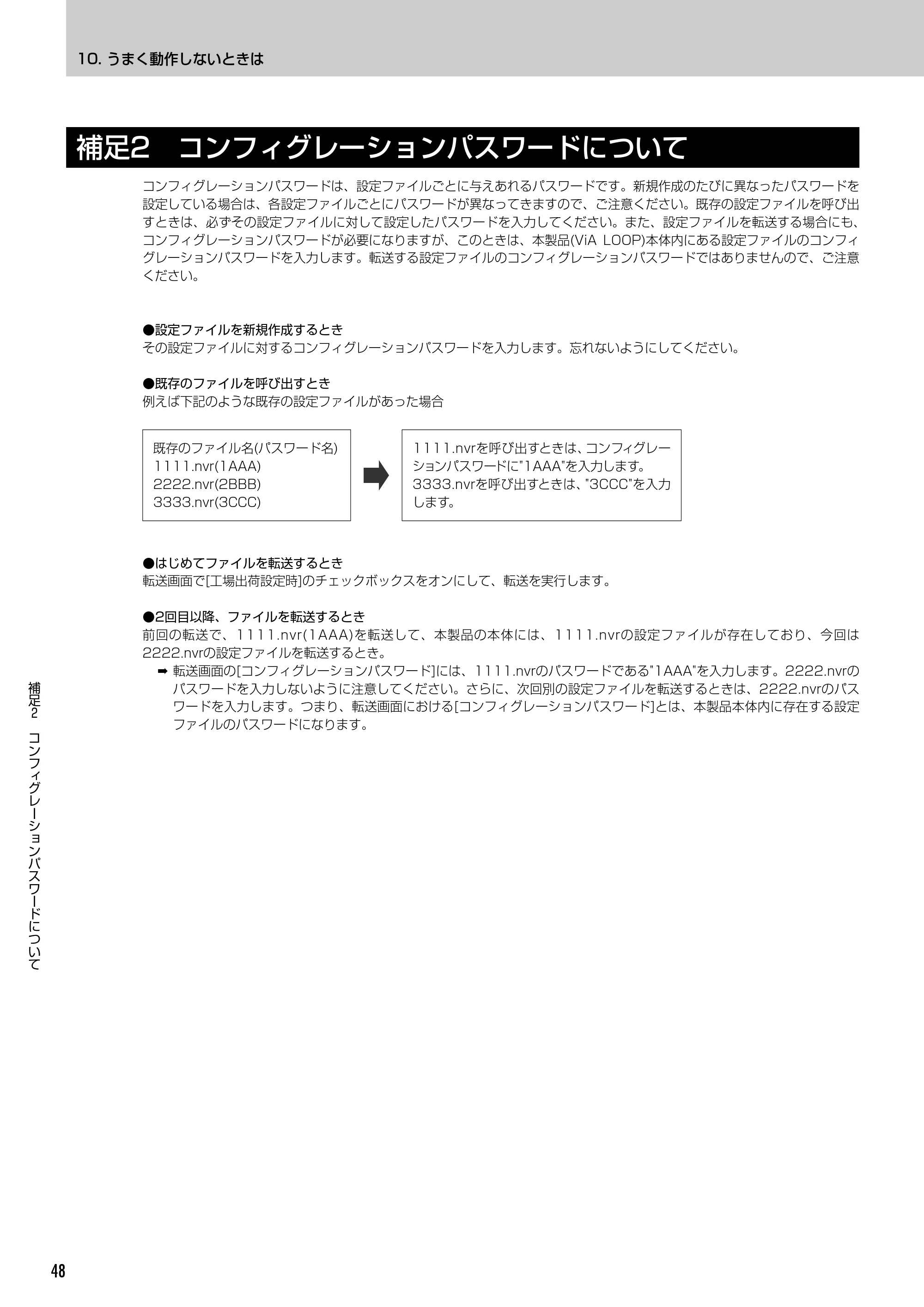 エレコム LD-VIA6010 スタートガイド — 原本ページ — 50ページ