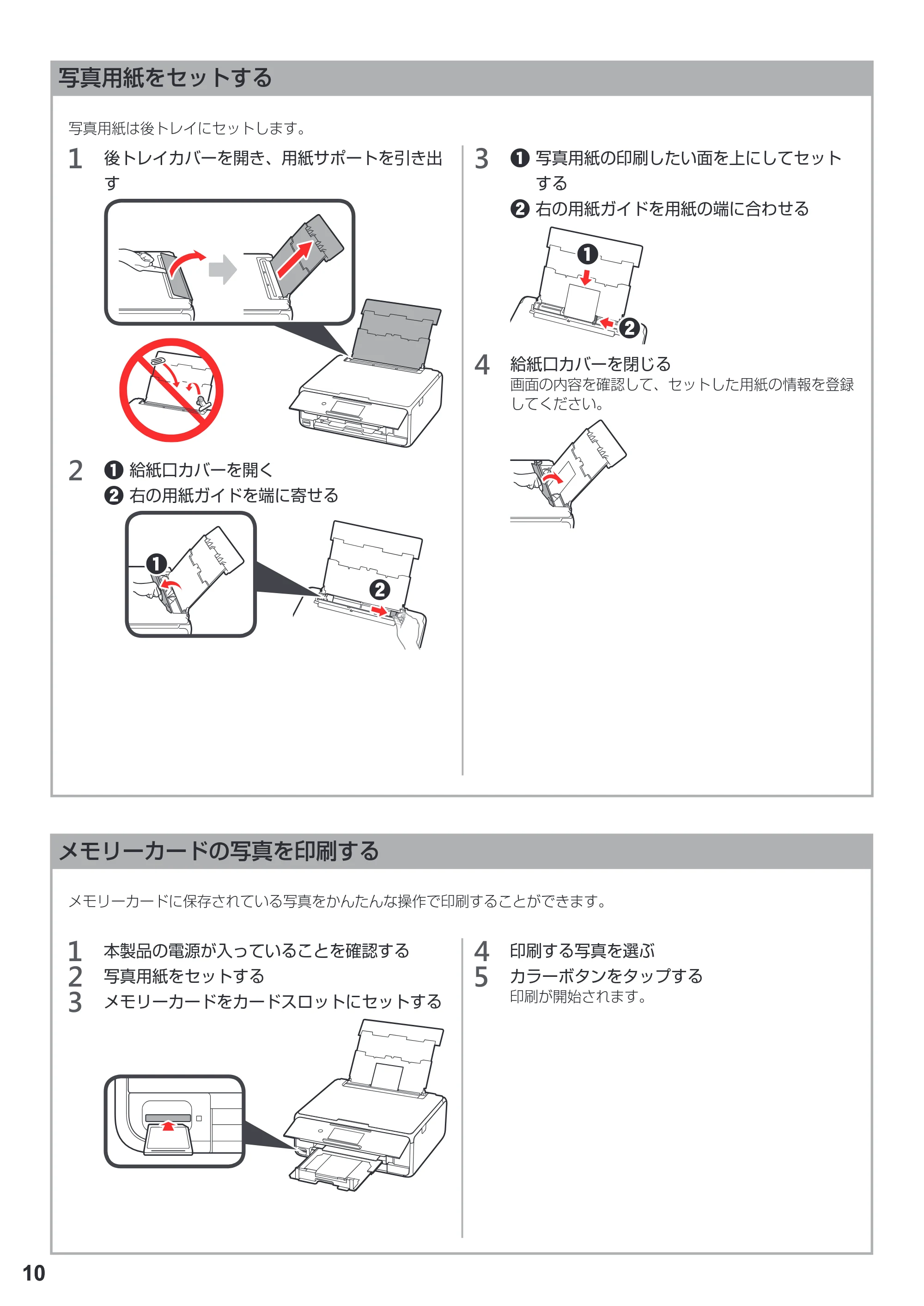 キヤノン PIXUS TS8030 設置・基本操作マニュアル（PDF：5.37MB） — 原本ページ — 12ページ