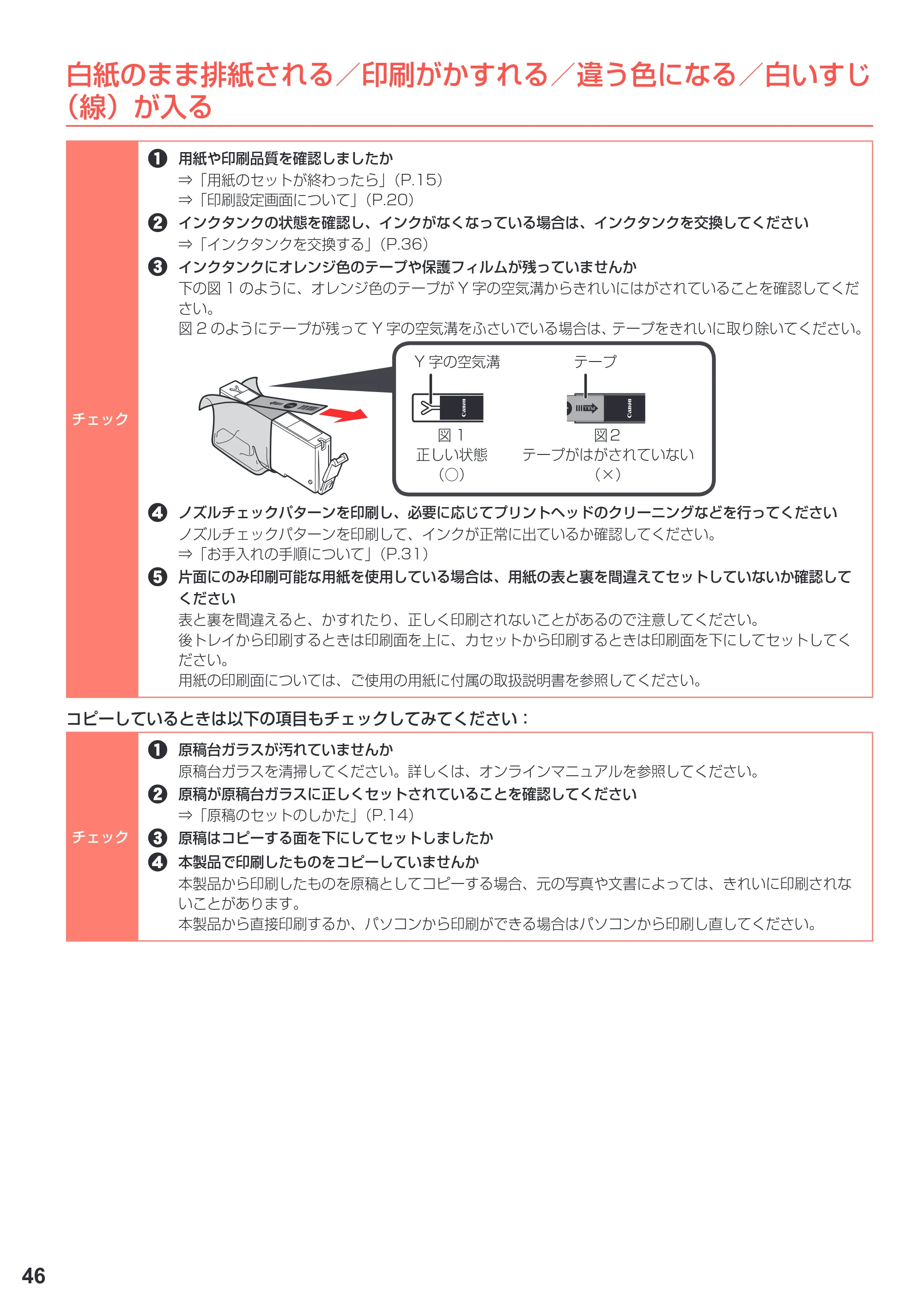 キヤノン PIXUS TS8030 設置・基本操作マニュアル（PDF：5.37MB） — 原本ページ — 48ページ