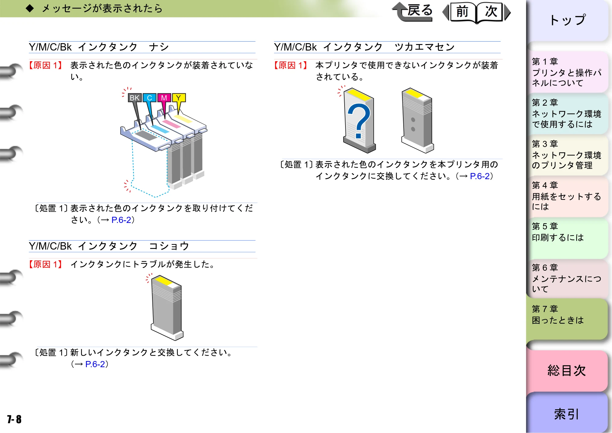 キヤノン BIJ2300/BIJ1300 ユーザーズガイド （PDF形式／28.78Mバイト） — 原本ページ — 141ページ