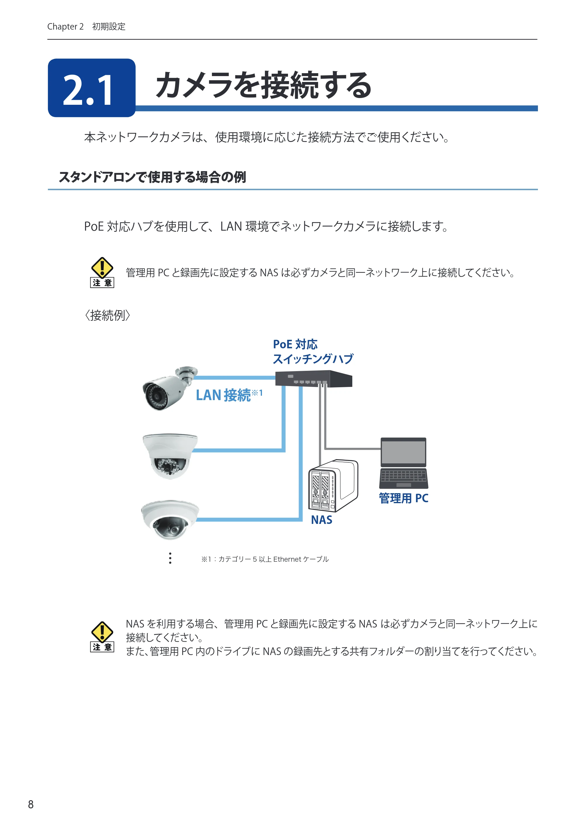 エレコム NCB-BP200BWGR 03.ユーザーズマニュアル — 原本ページ — 8ページ