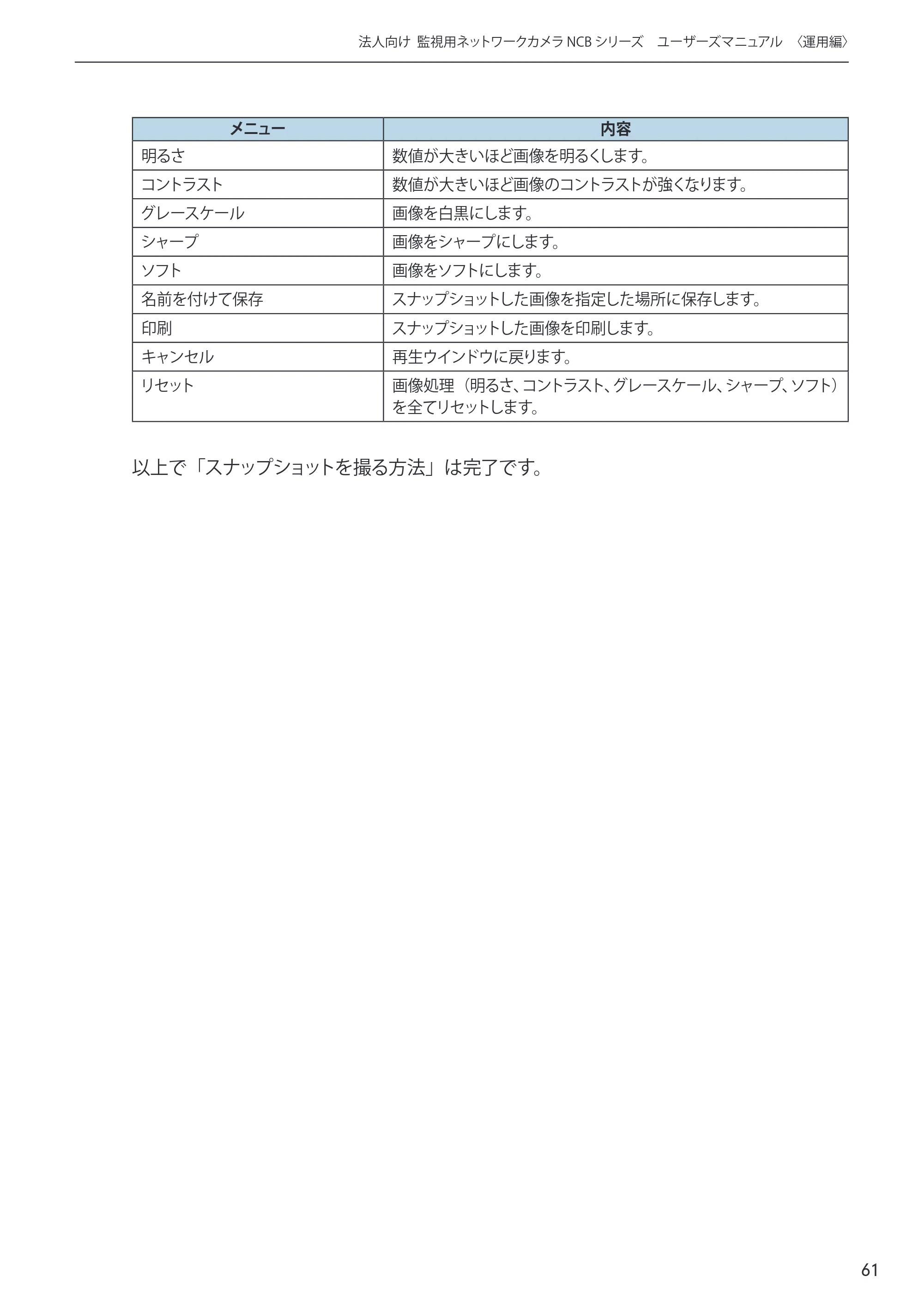エレコム NCB-BP200BWGR 03.ユーザーズマニュアル — 原本ページ — 61ページ