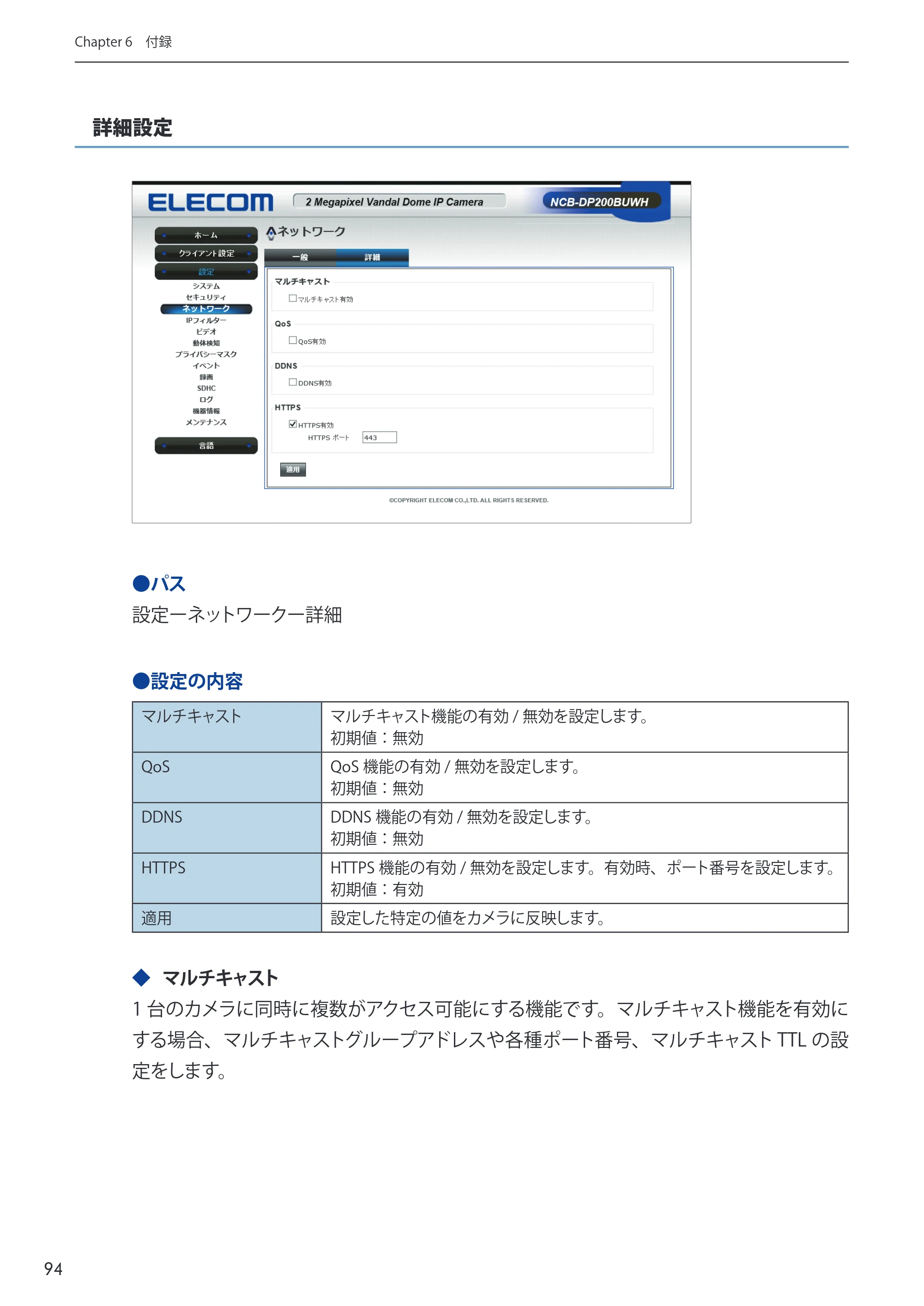 エレコム NCB-BP200BWGR 03.ユーザーズマニュアル — 原本ページ — 94ページ