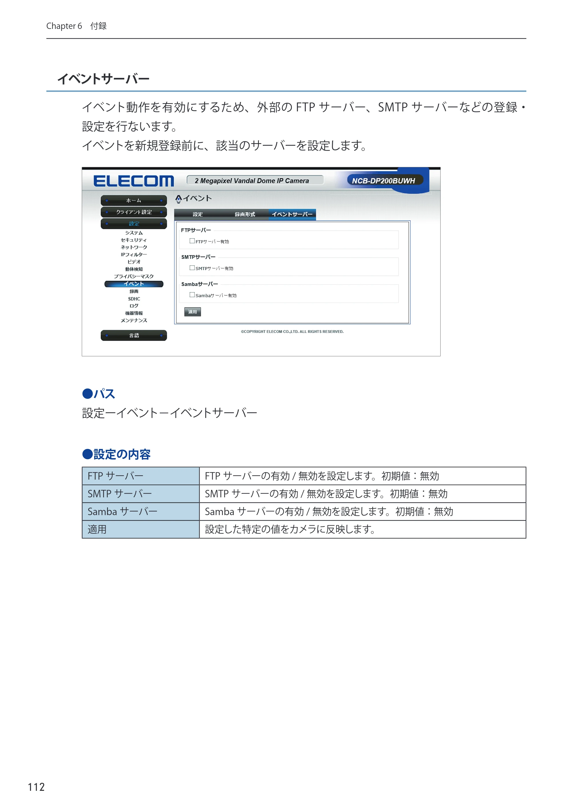エレコム NCB-BP200BWGR 03.ユーザーズマニュアル — 原本ページ — 112ページ