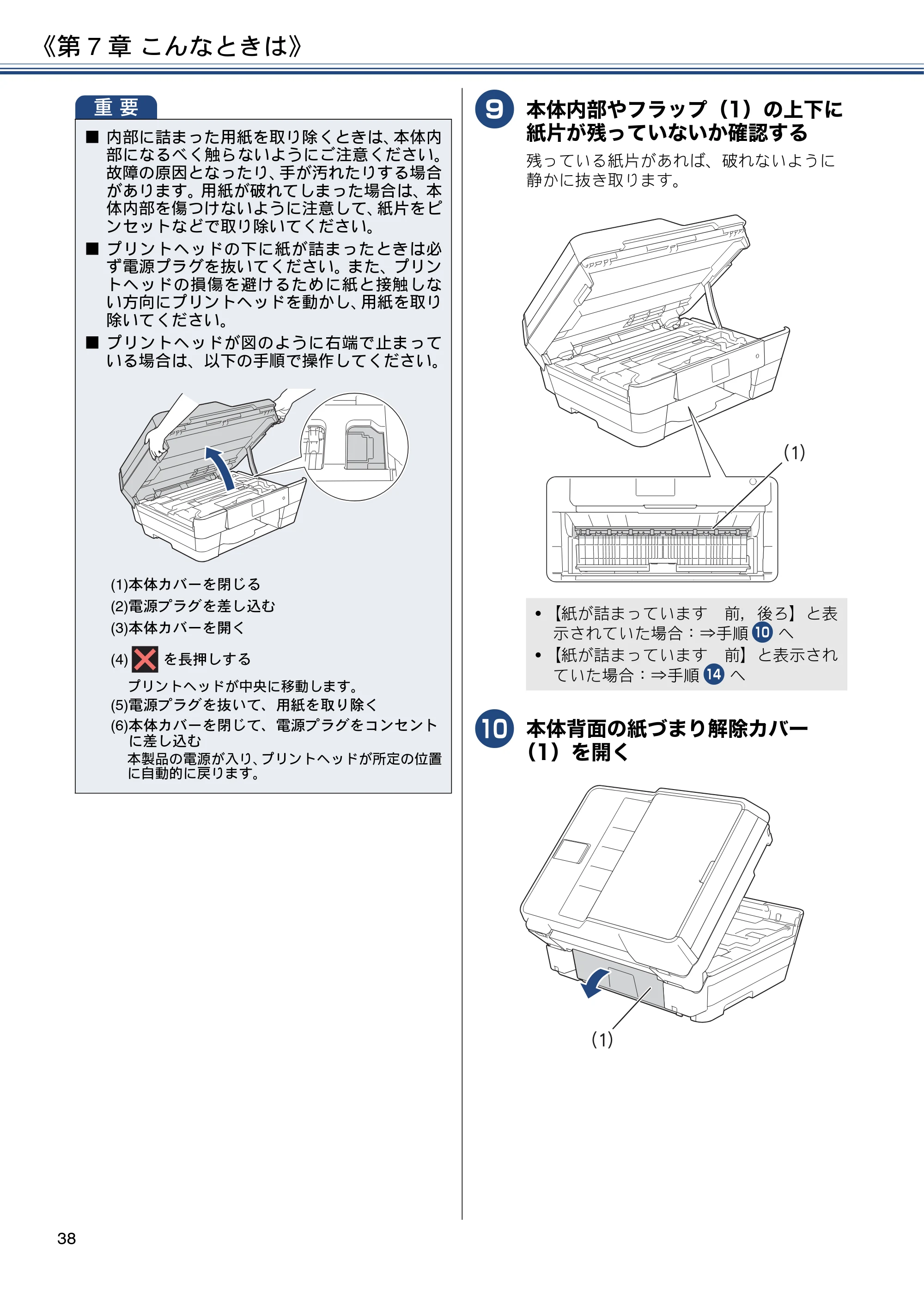 ブラザー MFC-J6573CDW ユーザーズガイド ~基本編~ — 原本ページ — 38ページ