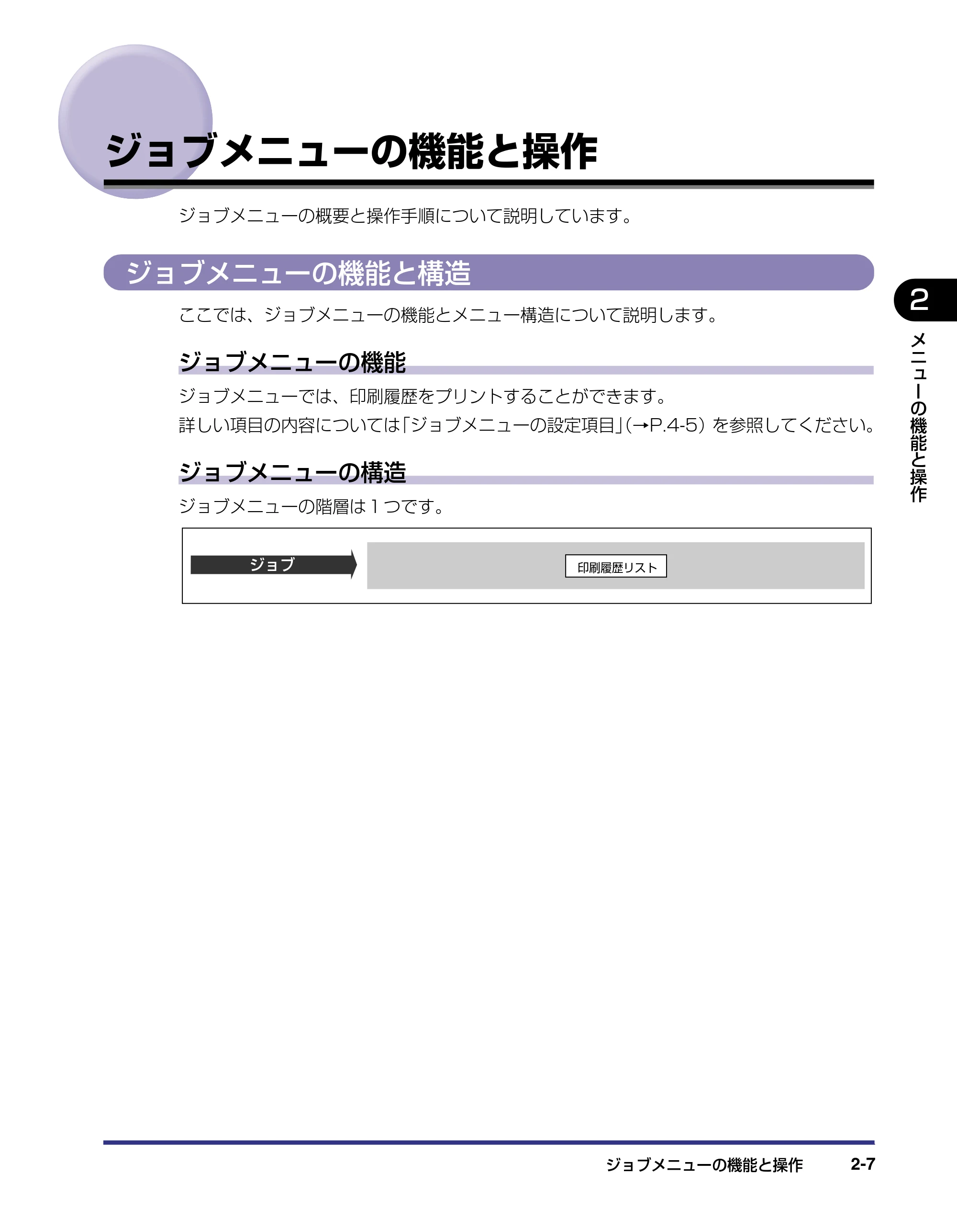 キヤノン LBP-1420 LIPS機能ガイド 2006年5月25日更新 （PDF形式／1.55Mバイト） — ジョブメニューの機能と操作 — 原本ページ — 25ページ