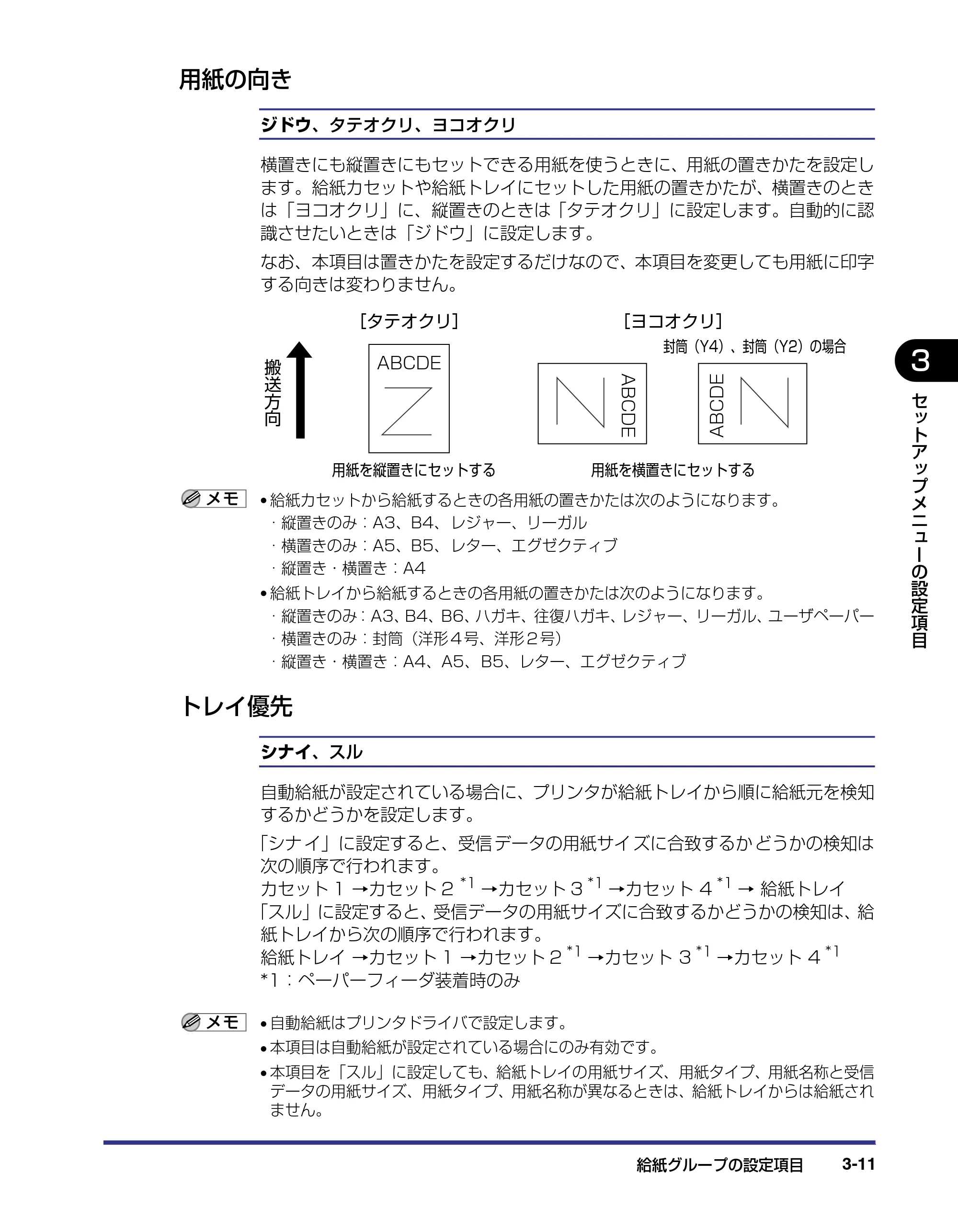 キヤノン LBP-1420 LIPS機能ガイド 2006年5月25日更新 （PDF形式／1.55Mバイト） — 用紙の向き — 原本ページ — 45ページ