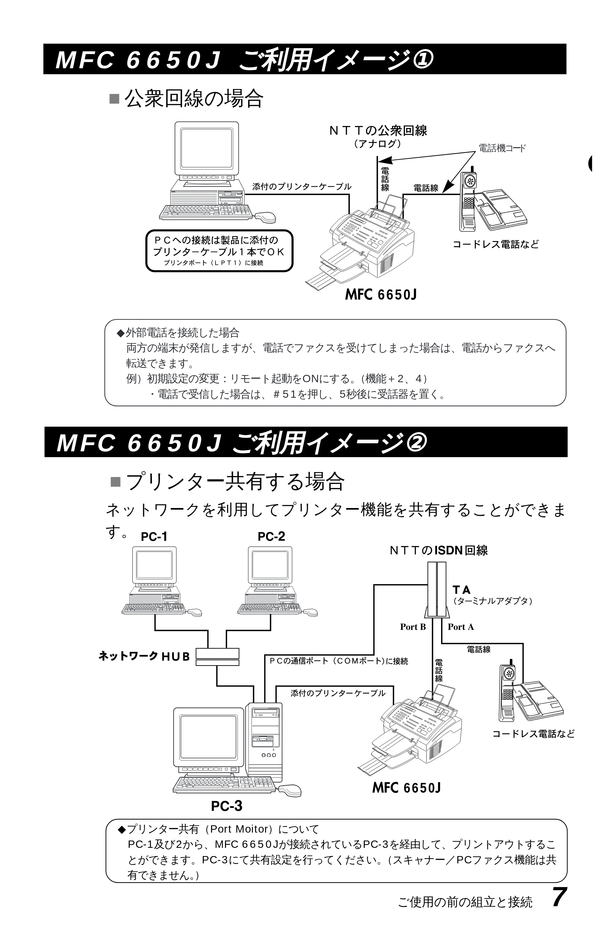 ブラザー MFC-6650J かんたん設置ガイド — 原本ページ — 17ページ