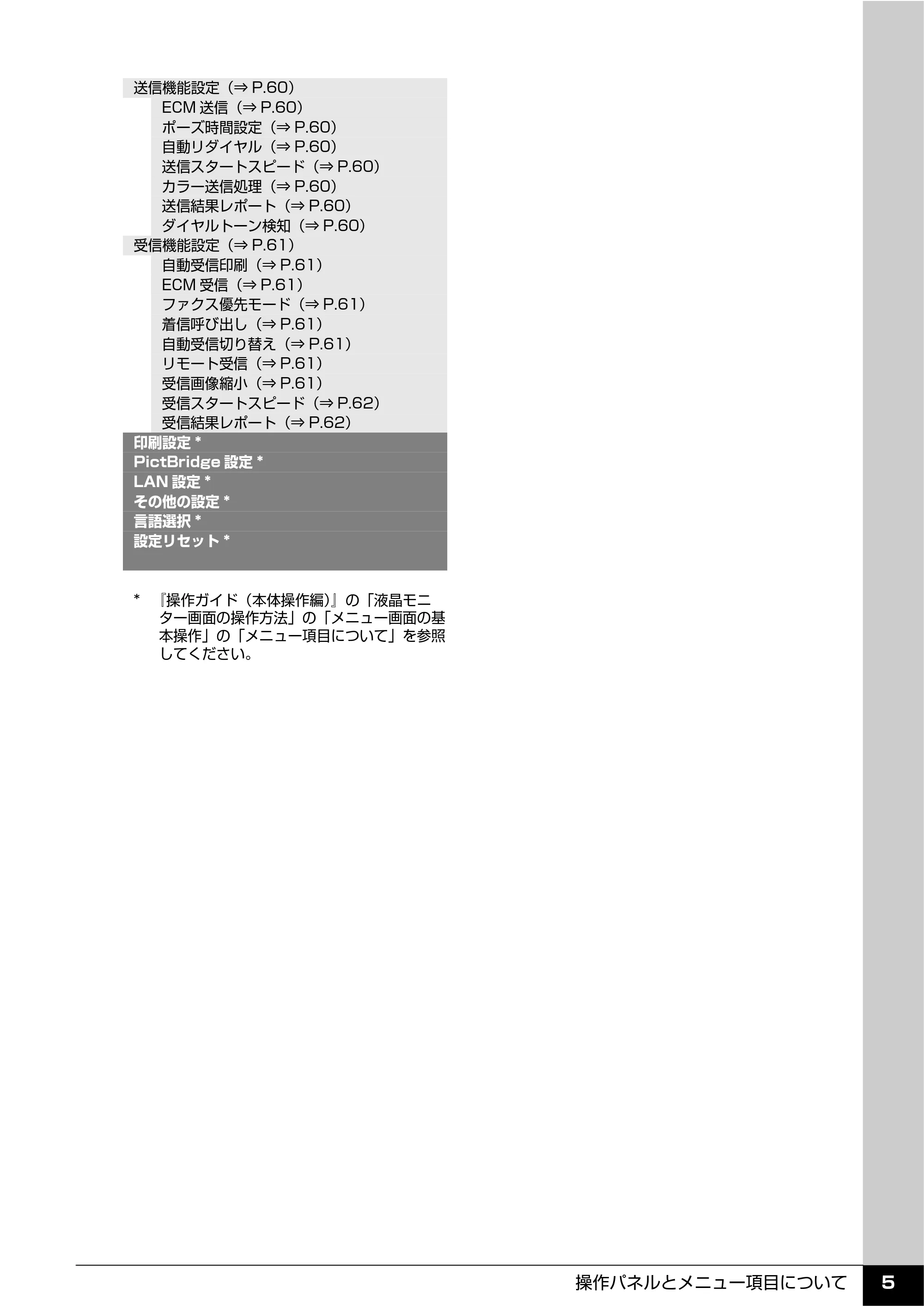 キヤノン PIXUS MX7600 操作ガイド （ファクス操作編） （PDF形式／3.65Mバイト） — 原本ページ — 7ページ
