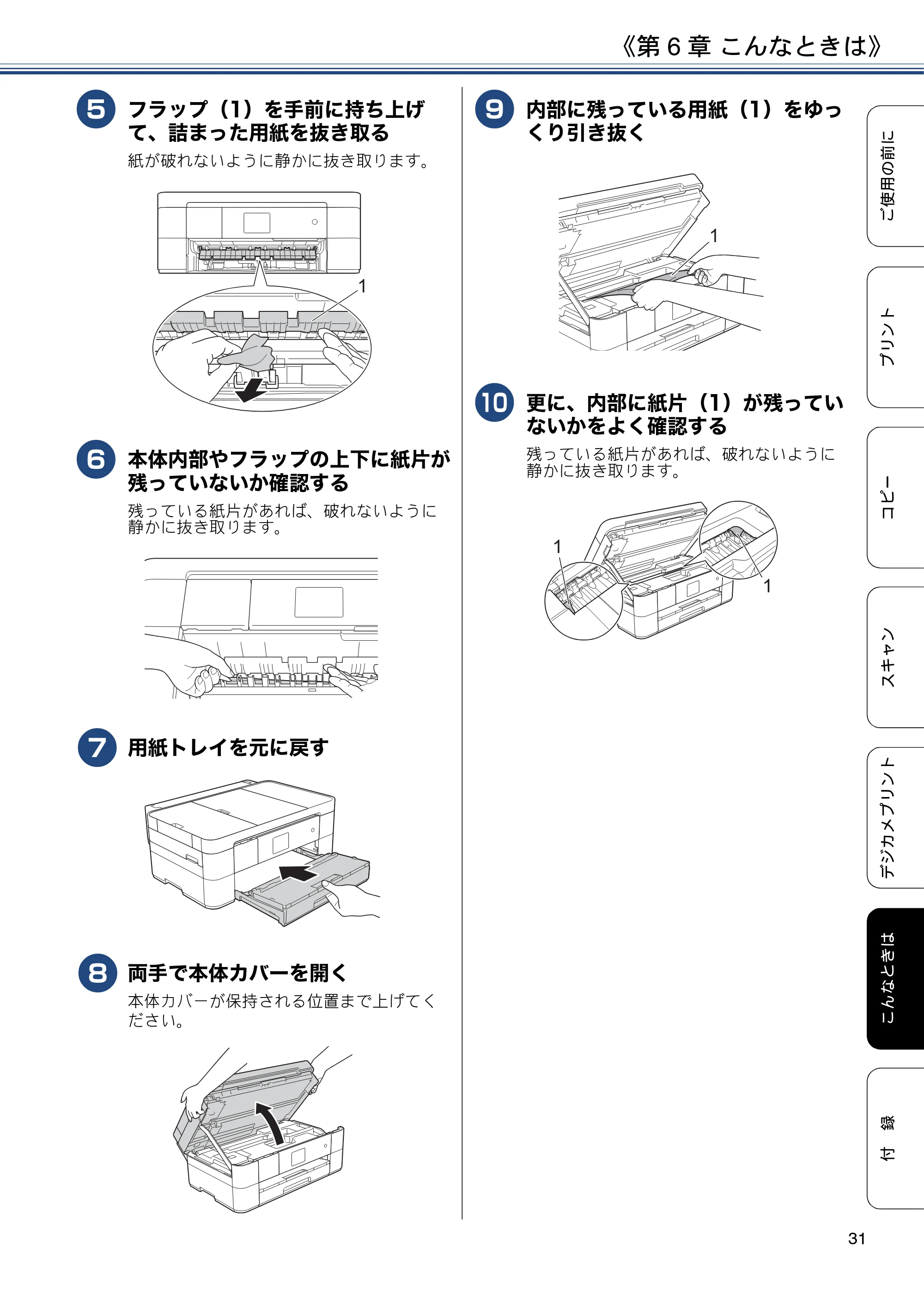 ブラザー DCP-J4225N ユーザーズガイド ～基本編～ — 原本ページ — 31ページ