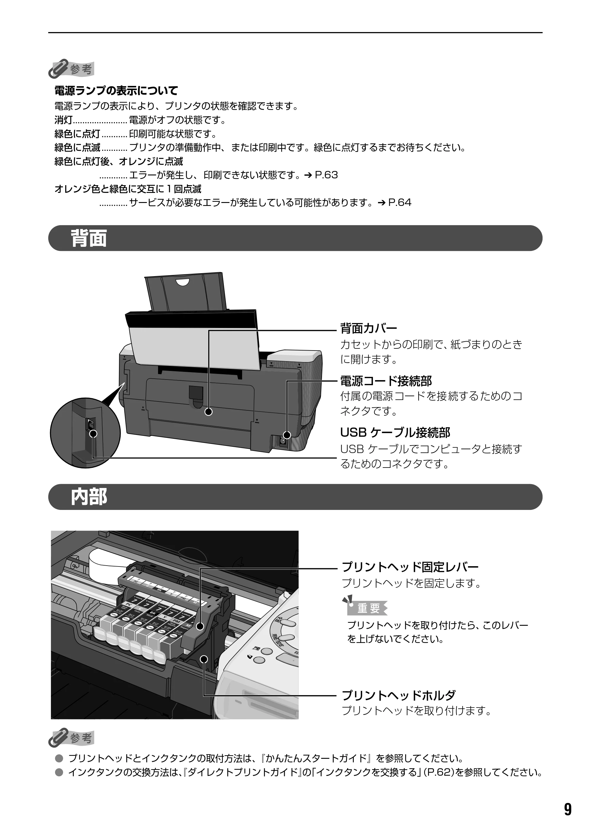 キヤノン PIXUS iP6100D 基本操作ガイド （PDF形式／11.54Mバイト） — 用紙をセットする — 原本ページ — 11ページ