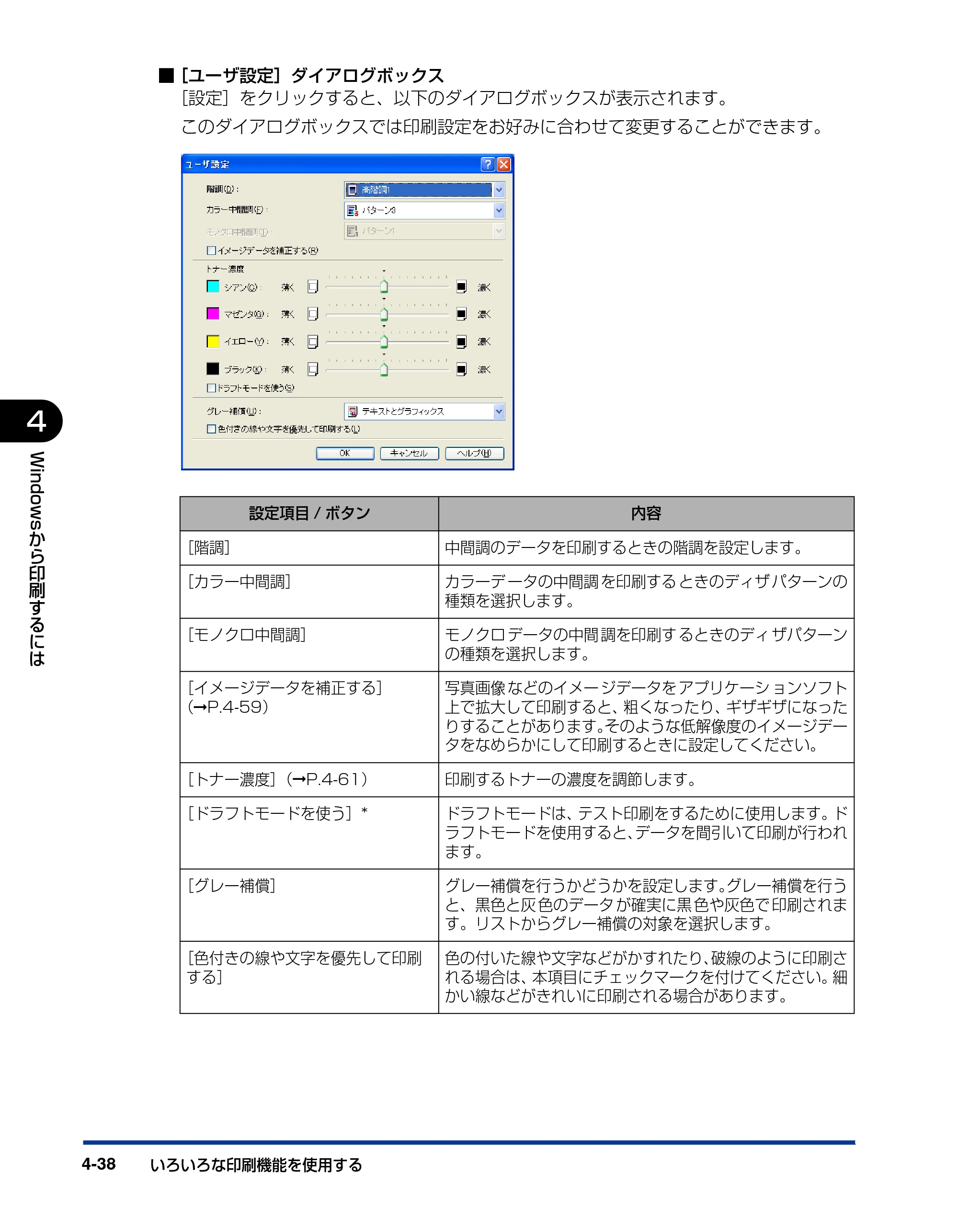 キヤノン LBP5000 ユーザーズガイド 2007年7月9日更新 （PDF形式／13.97Mバイト） — 原本ページ — 228ページ