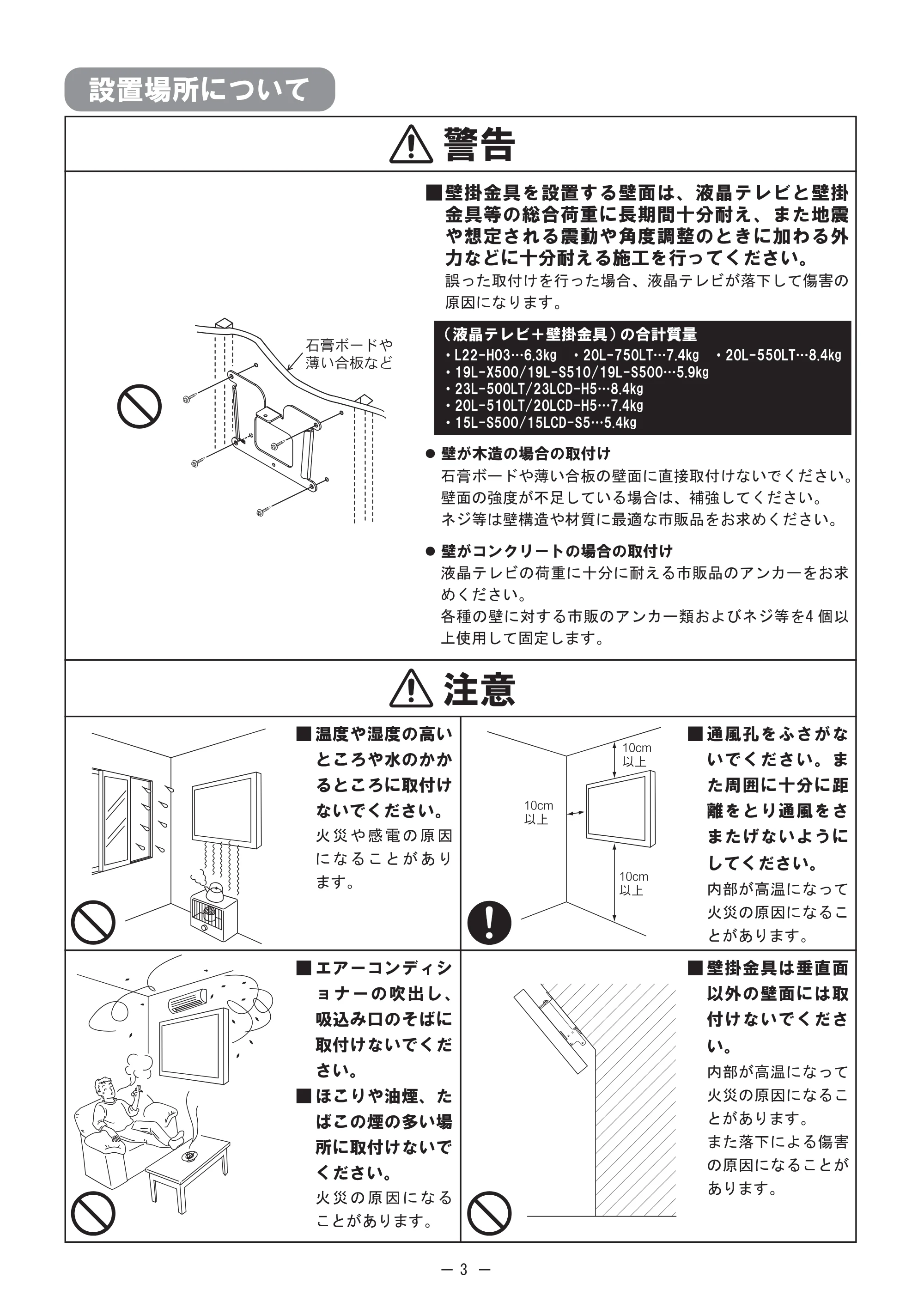 日立 TB-AKF2041 取扱説明書 — 原本ページ — 3ページ