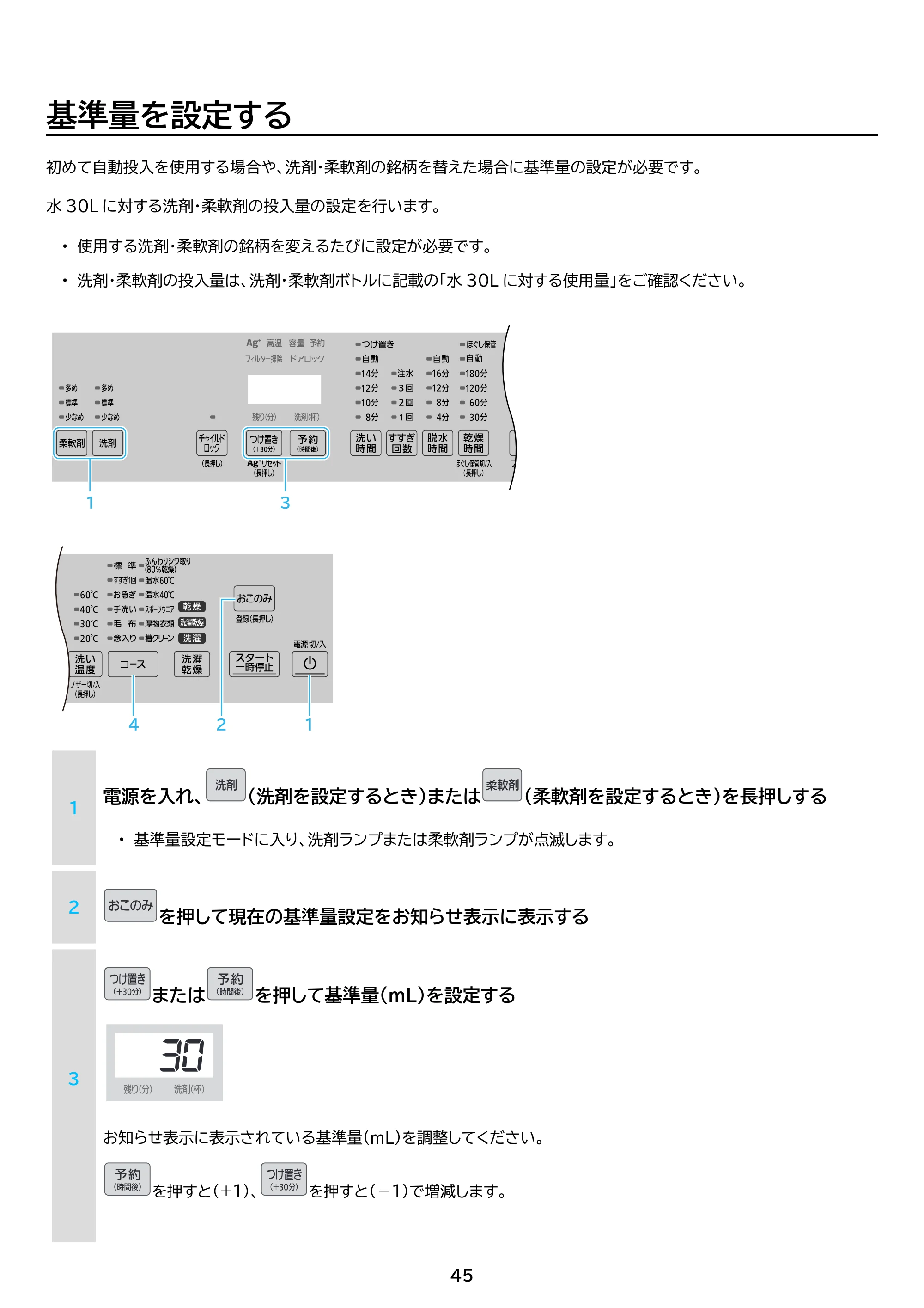 アイリスオーヤマ HDK842Z-W 取扱説明書 — 原本ページ — 45ページ