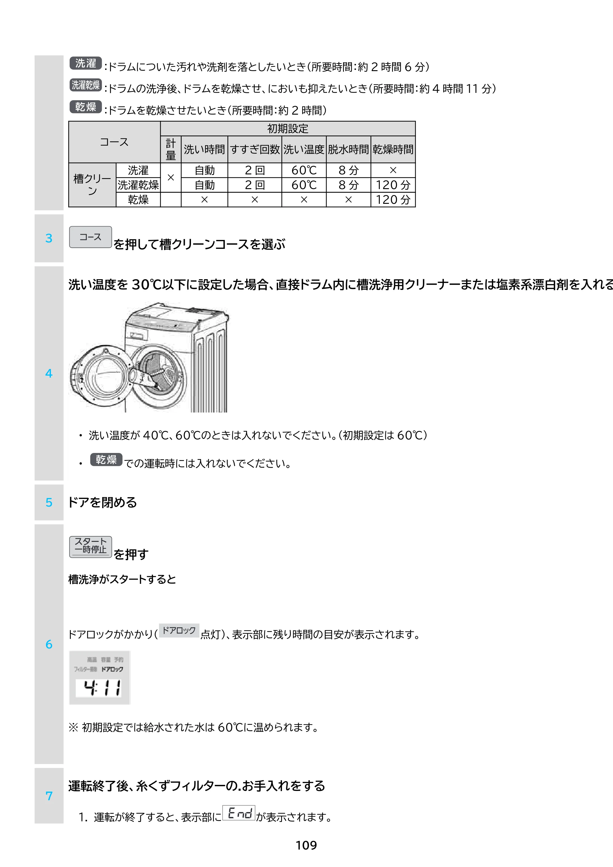 アイリスオーヤマ HDK842Z-W 取扱説明書 — 原本ページ — 109ページ