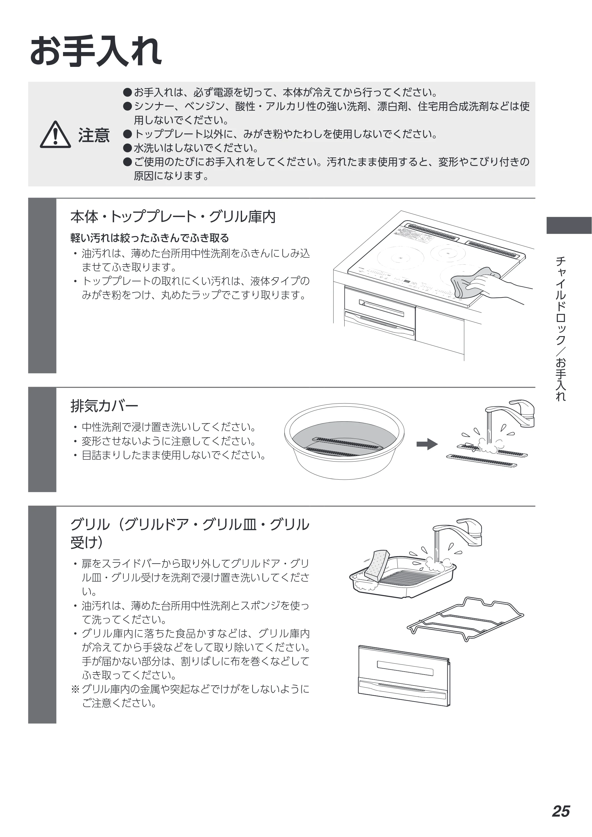 アイリスオーヤマ IHC-B3201 取扱説明書 — 原本ページ — 25ページ