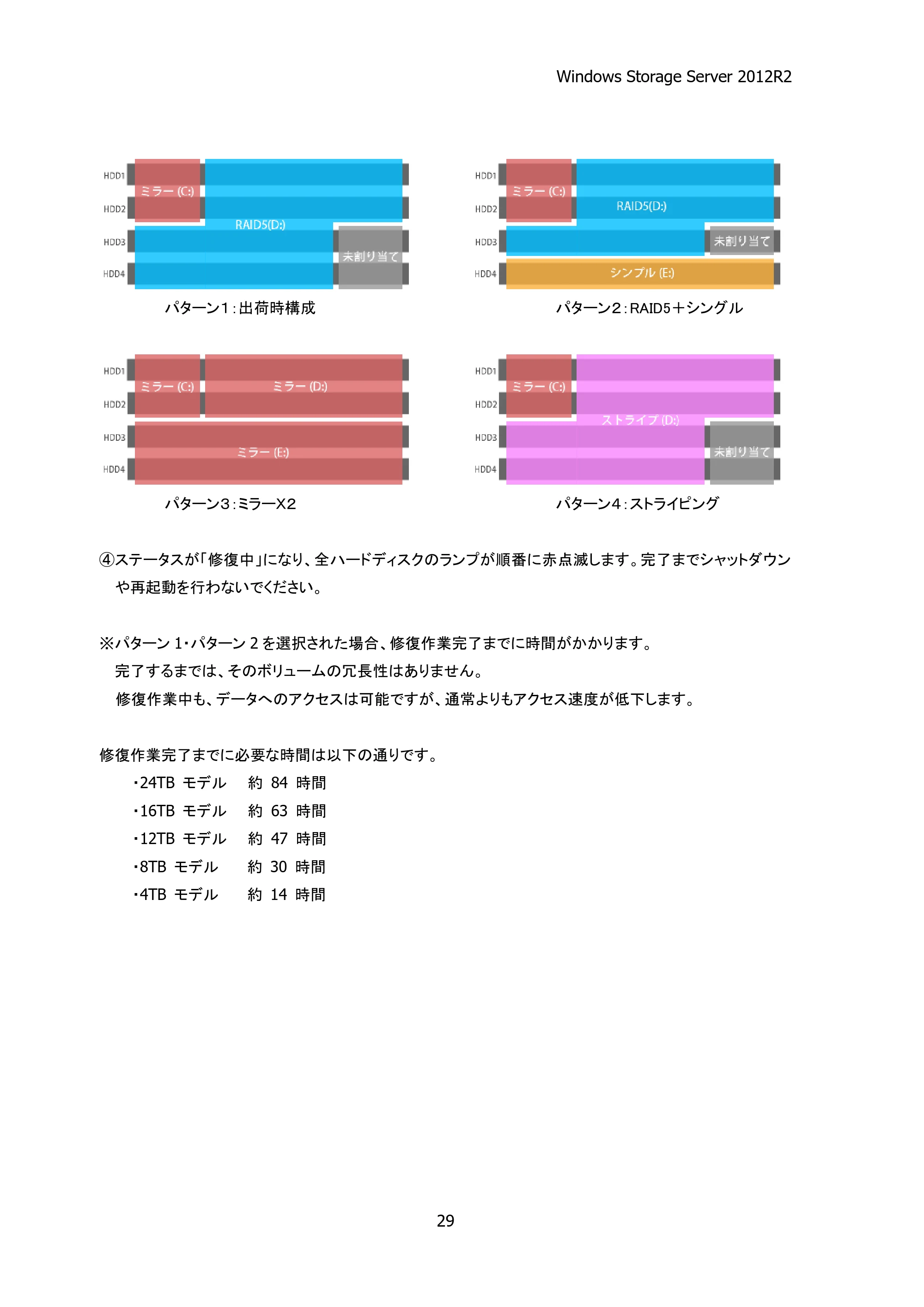 エレコム NSB-75S12T4RW25 / NSB-75S16T4RW25 / NSB-75S24T4RW25 05.NASツール ソフトウェアマニュアル(Ver.4.72～)【第4版】 — 原本ページ — 34ページ
