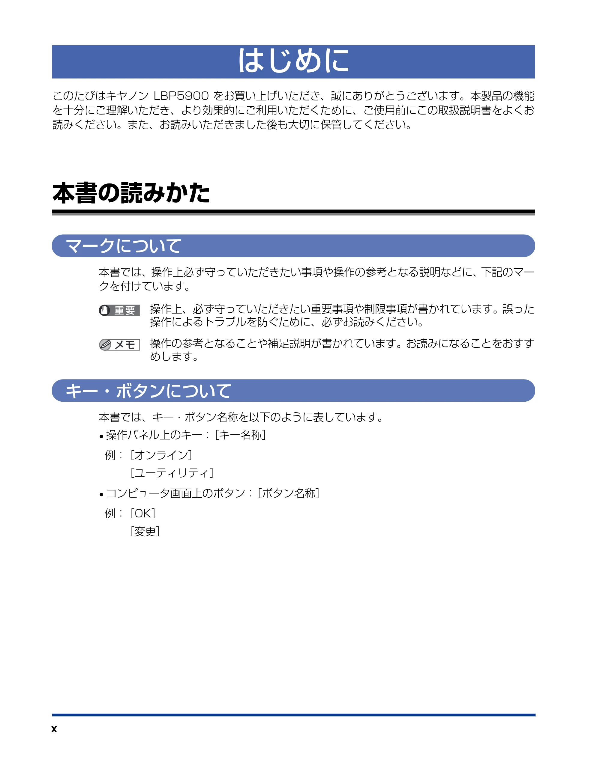 キヤノン LBP5900 LIPS機能ガイド 2006年4月18日更新 （PDF形式／6.28Mバイト） — はじめに — 原本ページ — 12ページ