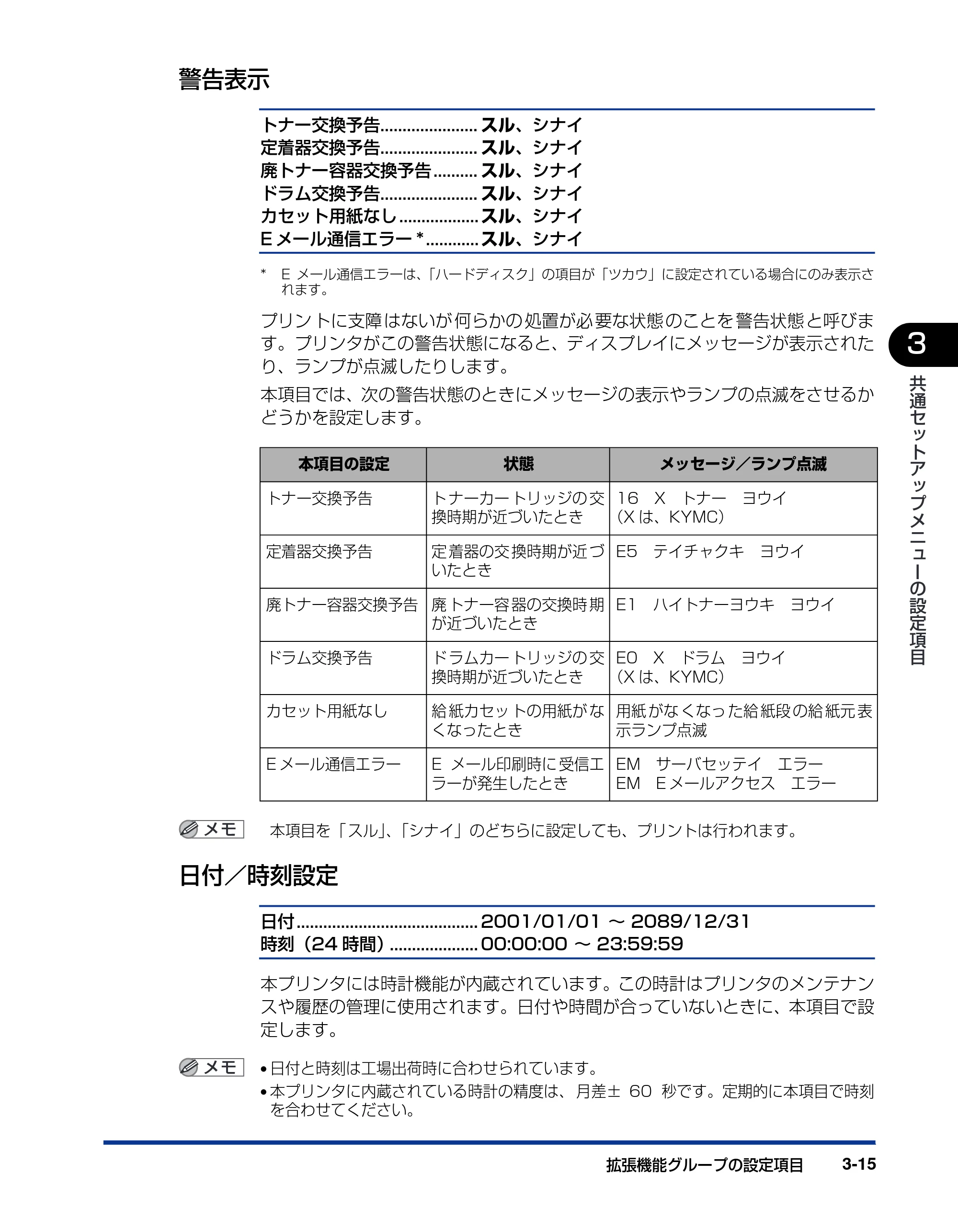 キヤノン LBP5900 LIPS機能ガイド 2006年4月18日更新 （PDF形式／6.28Mバイト） — 警告表示 — 原本ページ — 63ページ