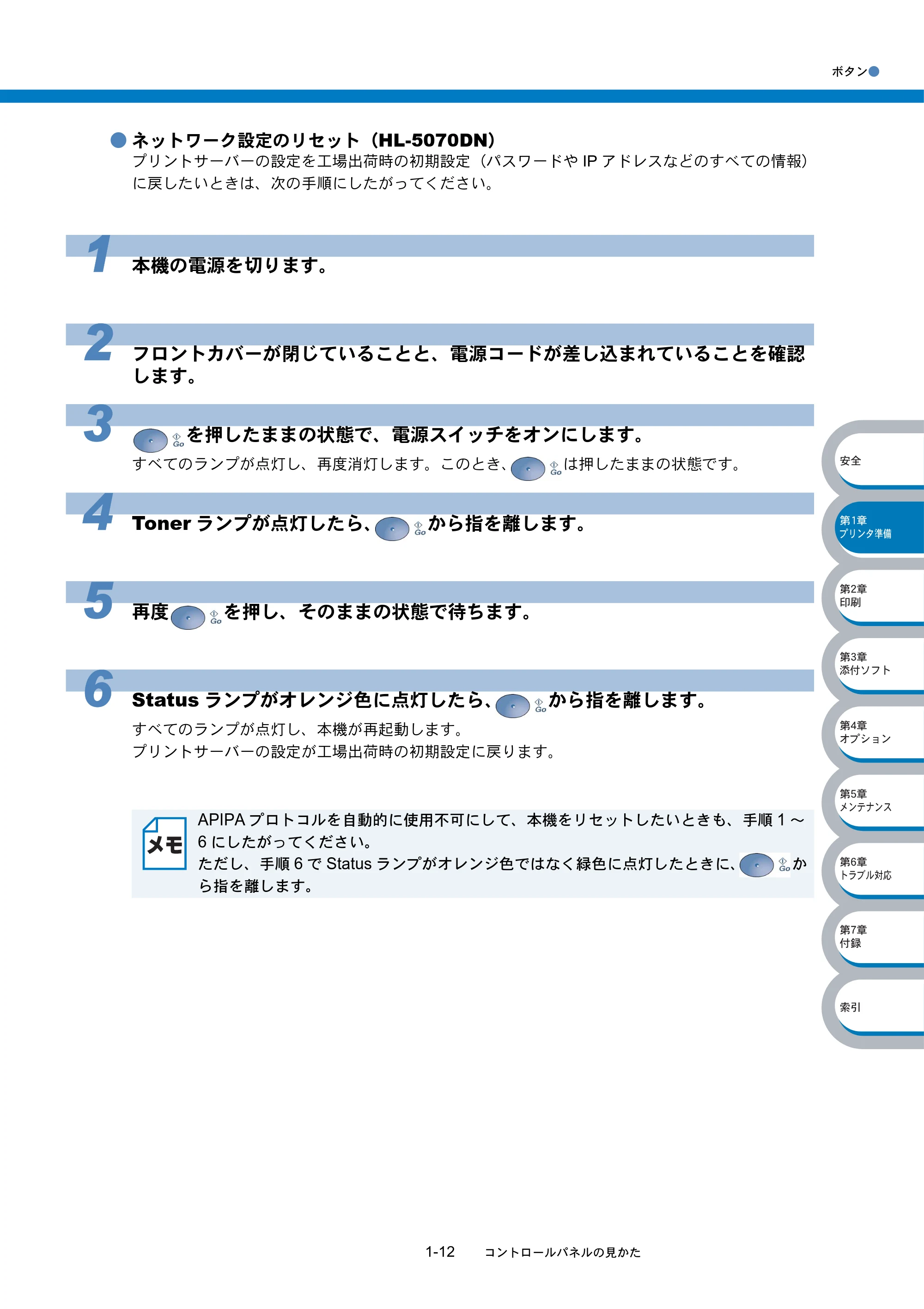 ブラザー HL-5040 / HL-5070DN 取扱説明書（本体） — 原本ページ — 33ページ